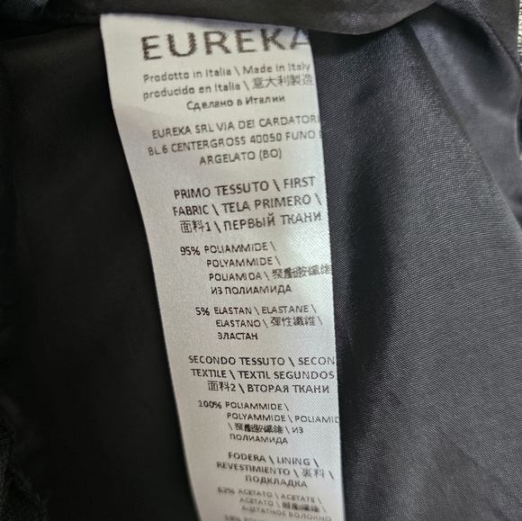 Eureka corset dress midi tealengh floral open back lined black tulle ham lined M - Picture 7 of 8